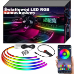 LED ap&scaron;vietimas automobiliui YoloDiem RGB 5in1