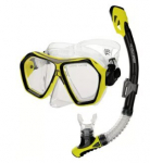 Nardymo rinkinys Aqua-Speed Blaze + Borneo, geltonas