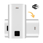 Elektrinis vandens &scaron;ildytuvas Ferroli plok&scaron;čias 80 l, 1,8 kW, vertikalus/horizontalus Titano Twin 80 WI-FI, baltas
