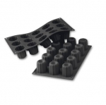 Martellato silikoninė forma kanelėms, 15 vnt