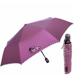 Moteri&scaron;kas automatinis skėtis Parasol, metalinės violetinės spalvos