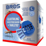 Elektrinis uodų repelentas suužpildo plok&scaron;tele Bros, 10 vnt.