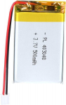 Ličio baterija 3,7 V 500 mAh Modelis 403048