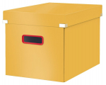 Daiktadėžė LEITZ COSY Cube L, geltona