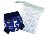 Baby Planet maudymosi kelnaitės - sauskelnės, 3-6 mėnesių (6-10 kg)