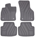 Guminiai grindų kilimėliai VW Golf, Seat Leon, Audi A3, 2013-2020