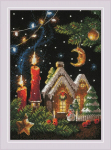 Siuvinėjimo kryželiu rinkinys "Gingerbread Tale" 15x21 RIOL2165
