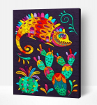 Splat Planet paveikslas i&scaron; modelino, &Scaron;ventė 30x40cm