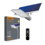 Saulės gatvių ap&scaron;vietimas LED 30W, 2500Lm, Videx