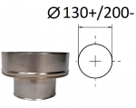 Adapteris, D 130+/200- mm.