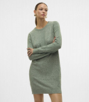 Vero Moda moteri&scaron;ka megztinė suknelė 10215523*06, žalias/laurel