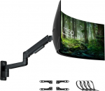 Monitoriaus laikiklis Monitoriaus laikiklis PUTORSEN PTDA69-1114, 17-49'', VESA 75/100/200, juodas