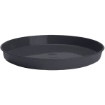Form-Plastic apvalus vazono padėklas 15 cm, antracito