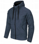 Vyri&scaron;ki džemperiai su gobtuvu Helikon-Tex Covert HOODIE FullZip, Melange Blue