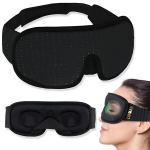 3D Memory Foam kvėpuojanti &scaron;viesą blokuojanti akių kaukė, LIVMAN L12