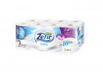 Tualetinis popierius Zefir White Soft, 3 sluoksnių, 16 vnt., 1 pakelis