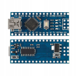 Modulis Nano 3.0 ATmega328 CH340 &ndash; Suderinamas su Arduino, USB programavimas, 5V, 16MHz