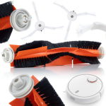 Pakaitinė dalis dulkių siurbliui Xiaomi Mi Vacuum &ndash; Komplektas, Pagrindinis &scaron;epetys + 2 &scaron;oniniai, Tinka S5 S6 E25