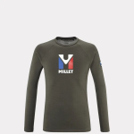 Mar&scaron;kinėliai Millet Trilogy Wool TS LS mens - Chaki 3515720251351, XL