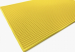 Silikoninis kilimėliai indams džiovinti, geltonas, 1 vnt.