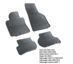 Guminiai kilimėliai Volkswagen Golf V, VI 2003-2012