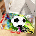 &Scaron;vytintis flanelinis kilimas mink&scaron;tas, 50x80cm / 19x31 colio