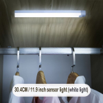 LED judesio jutiklio lemputė, &Scaron;alta balta &scaron;viesa 30,4 cm