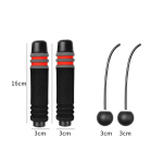 Jumping ropes,Cordless Skipping Rope for Weight Loss - Exercise, WOD, Boxing, Training Fitness - Cardio Fitness,Three color gray red