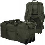 Krep&scaron;ys ant ratukų Lagaminas Mil-Tec 110l, Olive, 110L
