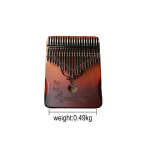 Dirbtinės gėlės, &bdquo;Kalimba Thumb Piano&ldquo; &ndash; ne&scaron;iojamas 21 klavi&scaron;ų &bdquo;Mbira Finger&ldquo; pianinas su melodijų plaktuku ir mokymosi instrukcijomis, 2 stilius