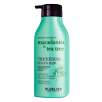 &Scaron;ampūnas skatinantis plaukų auginimą Luxliss Macadamia Oil & Tea Tree, 500 ml