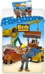 Vaiki&scaron;kas patalynės komplektas Bob the Builder 100&times;135cm, 40&times;60 cm