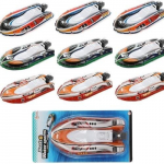 Žaislinė pripučiama valtis su mechanizmu žaidimui vandenyje LianMan, 9 vnt.