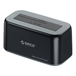 &bdquo;Orico&ldquo; prijungimo stotelė, skirta 2,5 / 3,5 colio HDD / SSD, 5 Gbps, USB-C į USB-C/A (juoda)