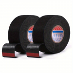 Lipni audinio juosta laidų izoliavimui, juoda, 32mm x 15m, Plotis: 32 mm (10 ritinių)