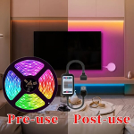 LED RGB juostos &scaron;viesos