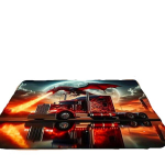 Ugnies drakono ir sunkvežimio kilimas, 150 cm x 200 cm / 59 x 78,74 colio