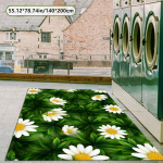Augalų ir gėlių kilimas, 62,99 * 90,55 colio / 160 * 230 cm
