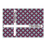 Prabangus apskritas kilimas, 79 * 118 colių / 200 * 300 cm
