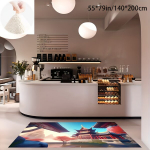 Prabangus dekoratyvinis kilimas, 55 * 79 colių / 140 * 200 cm