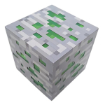 Minecraft Emerald Bloko Lempa 7,5 &times; 7,5 &times; 7,5 cm