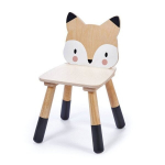 Vaiki&scaron;ka sodo kėdė Fox Junior Wood - Tender Leaf Toys - Vielspalvė - Balta