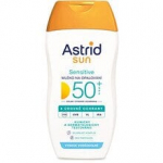 Pienelis nuo saulės Astrid Sensitive SPF 50 60 ml vaikams, auk&scaron;ta apsauga