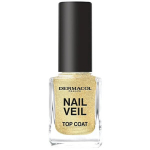 Nagų lakas Dermacol Sparkling Ocean Nail Veil Top Coat ilgalaikis blizgutis