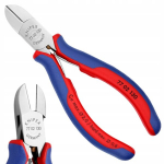 &Scaron;oninės precizinės elektronikos reples Knipex 77 02 130, 130 mm