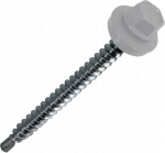 Farmerski varžtai stogo dangos tvirtinimui prie medienos 4,8x60 mm ral 7035