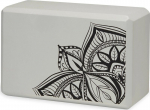 Jogos kubas Gaiam Dovetail, 23 x 7 x 15 cm, pilkas