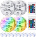 Povandeninis baseino &scaron;viestuvas, povandeninis led &scaron;viestuvas, povandeninis baseino ap&scaron;vietimas, vandeniui atsparus povandeninis led &scaron;viestuvas su nuotoliniu valdymu, ip68 led baseino &scaron;viestuvas, baseino &scaron;viestuvai po vandeniu, skirtas baseinui, voniai