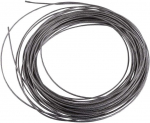 Nerūdijančio plieno trosas 1.5mm skersmens 304 nerūdijančio plieno kabelis, ilgis 15 metrų 7 x 7