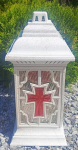 Didelis Znicz K-13 36cm, Auksinis/juodas, Plastikas-stiklas